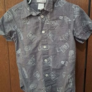 Falls Creek Gray Kids Button Down Shirt